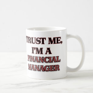 Lita på mig I-förmiddagen EN FINANSIELL CHEF Kaffemugg