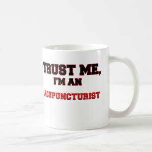 Lita på mig I-förmiddagen en min Acupuncturist Kaffemugg
