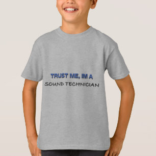 Lita på mig I-förmiddagen en solid tekniker T Shirt