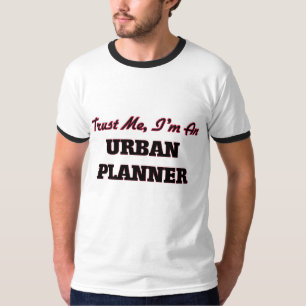 Lita på mig I-förmiddagen en stads- Planner Tee Shirt