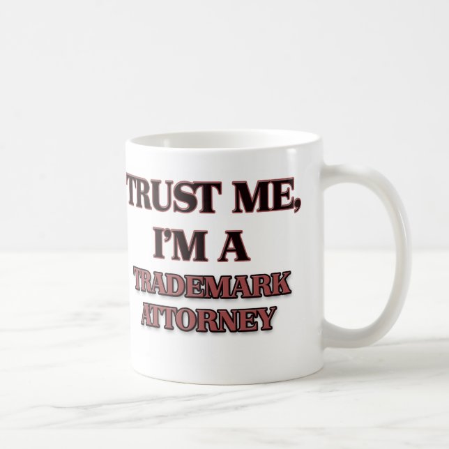 Lita på mig I-förmiddagen en VARUMÄRKESADVOKAT Kaffemugg (Höger)