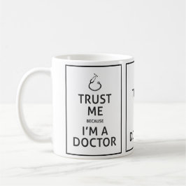 Lita på mig-i förmiddagen enVälja bakgrundsfärg Mugg