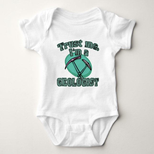 Lita på mig I-förmiddagen Tshirts för en geolog (Framsida)