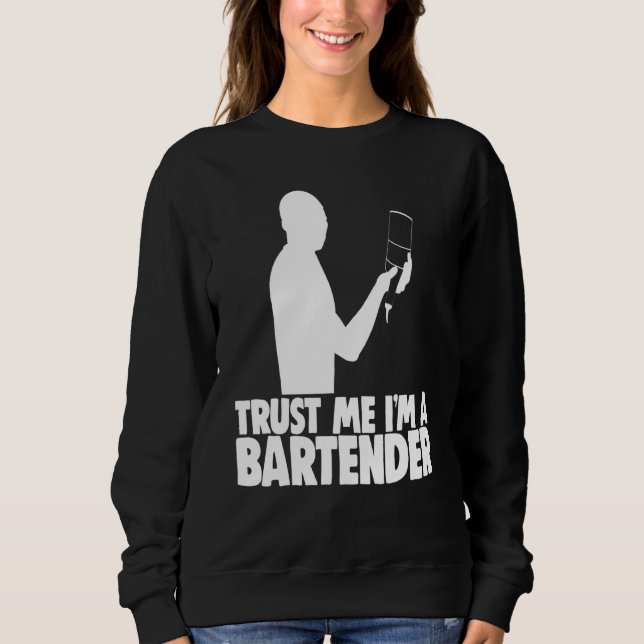Lita på mig Im A Bartender Pub Worker Tee Bartende (Framsida)