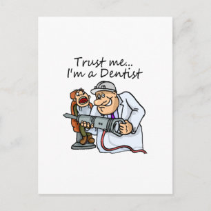 Lita på mig Im A dentist Vykort