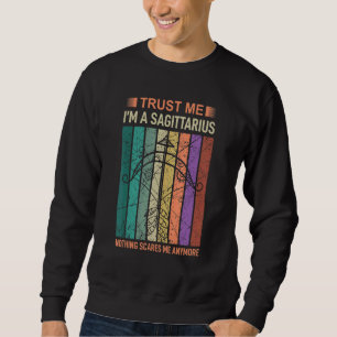 Lita på mig Im A Sagittarius Astrology Lång Ärmad Tröja
