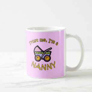 Lita på mig Im produkter för en barnflicka Kaffemugg