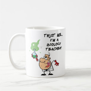 Lita på mig.. Jag är biologilärare Kaffemugg