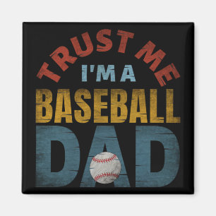 LITA PÅ MIG JAG ÄR EN BASEBALLPAPP MAGNET