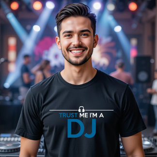 LITA PÅ MIG JAG ÄR EN DJ SKIVSPELARE T SHIRT