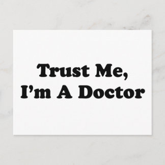 Lita på mig, jag är en Doktor Vykort