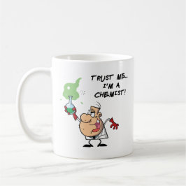 Lita på mig, jag är kemist kaffemugg