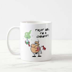 Lita på mig, jag är kemist kaffemugg