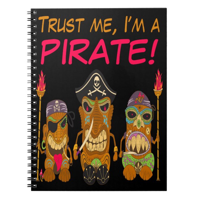 Lita på mig, jag är Pirat, Tiki Pirater, Lusnyj Anteckningsbok (Framsidan)