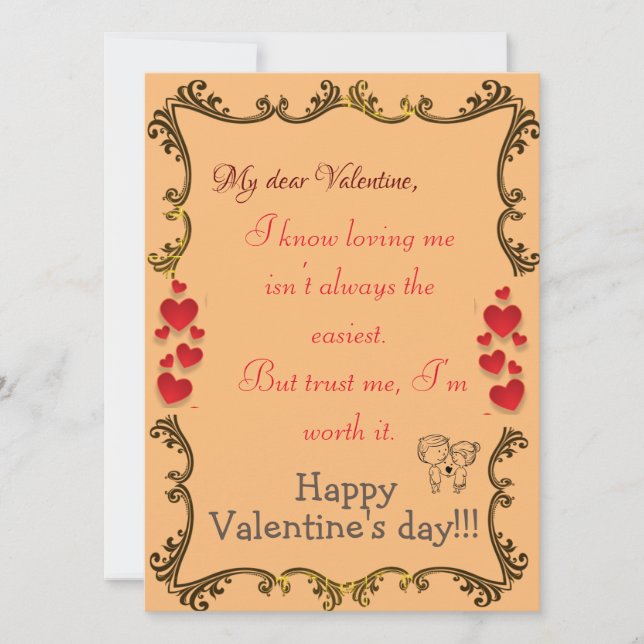 Lita på mig-kort kort (Framsida)