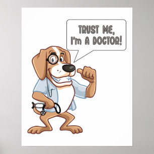 Lita på mig om en Doktor Poster