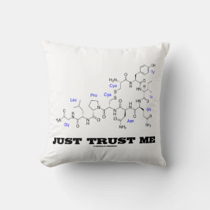Lita på mig (Oxytocin Mammalian Hormone) Kudde