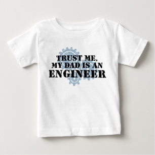 Lita på mig Pappa är ett Ingenjör T Shirt