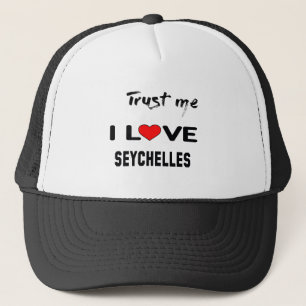 Lita på mig som jag älskar Seychelles. Keps