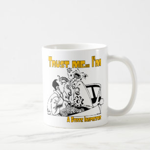 Lita på mig som statsinspektör kaffemugg