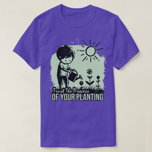 Lita på Processaa för din planering T Shirt (Design framsida)