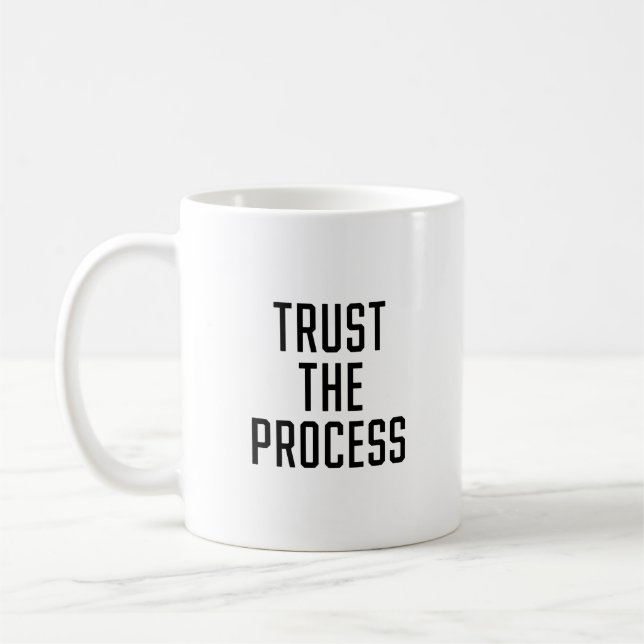 Lita på processaa kaffemugg (Vänster)