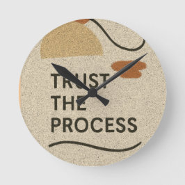 Lita på Processaa Rund Klocka