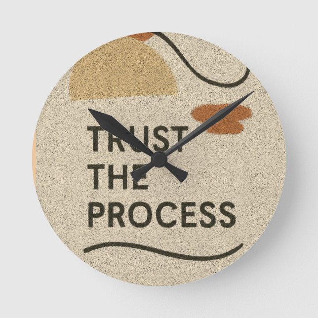 Lita på Processaa Rund Klocka (Framsida)