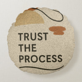 Lita på Processaa Rund Kudde