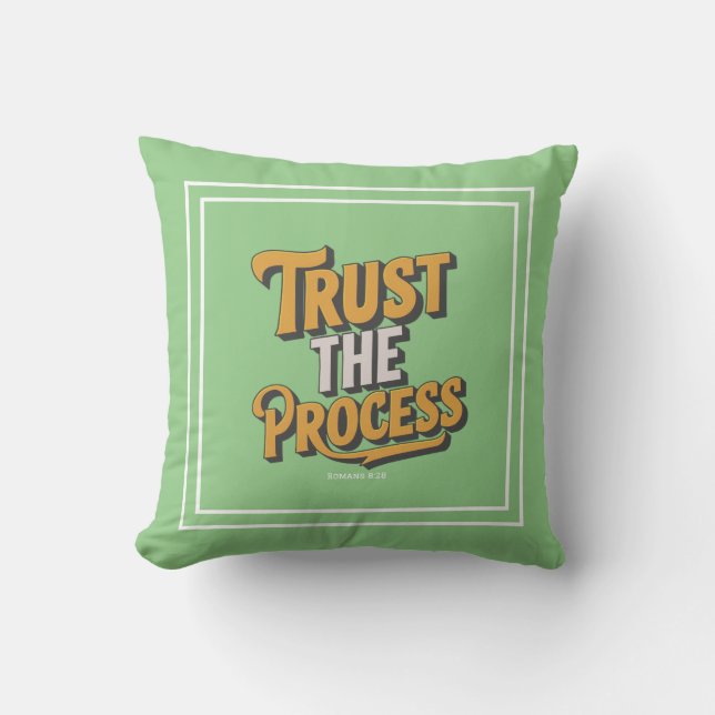 Lita på Processaa: Stil, komfort och inspiration Kudde (Framsida)