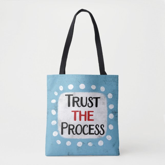 Lita på Processaa Tote Bag Tygkasse (Framsida)