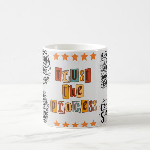 lita på processen kaffemugg