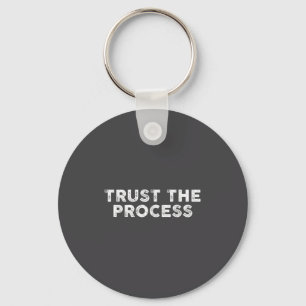 Lita På Processen Srts Slogan Motiverande  Nyckelring