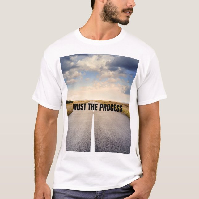 Lita på processen  t shirt (Framsida)