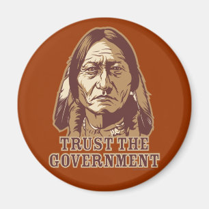 Lita på regeringen magnet