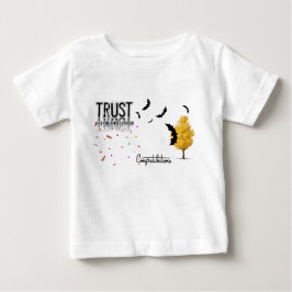 Lita på resan Baby T-Shirt - Inspirerande för småb