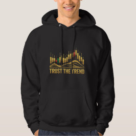 Lita på trenden – Mentalitetströja för handlare Hoodie