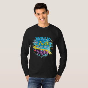 Lita på tron, inte på synen - Långärmad t-shirt