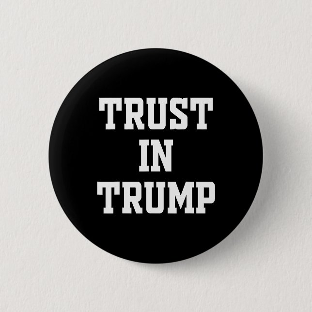 Lita på Trump  Knapp (Framsida)