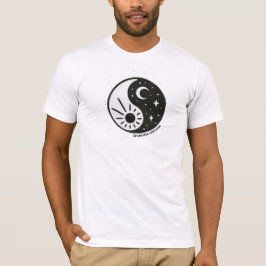 Lita på Universe Ying Yang T Shirt