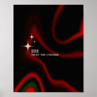 Lita på universum poster