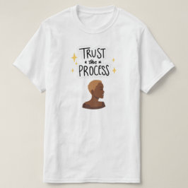"Lita processen" T-shirt för naturligt hårklipp