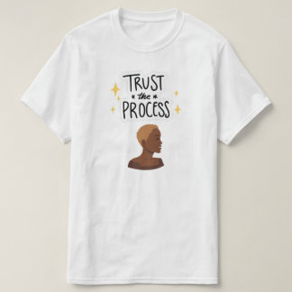 "Lita processen" T-shirt för naturligt hårklipp