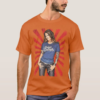 Lita Wrestling Vintage Fan-konst retro T Shirt