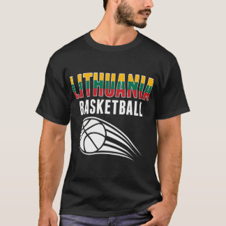 Litauen Basketball Älskare Jersey - Litauen Sp T Shirt