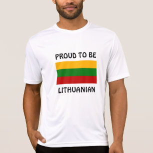 Litauen: Bekvämt litauiska T Shirt