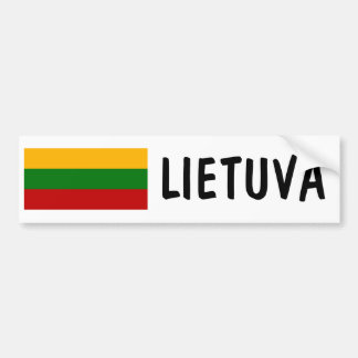 Litauen Bildekal