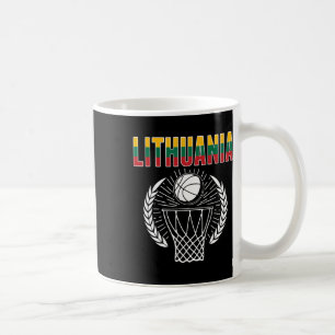 Litauen Bysketbyll Fläkt Jersey Litauiska idrotten Kaffemugg