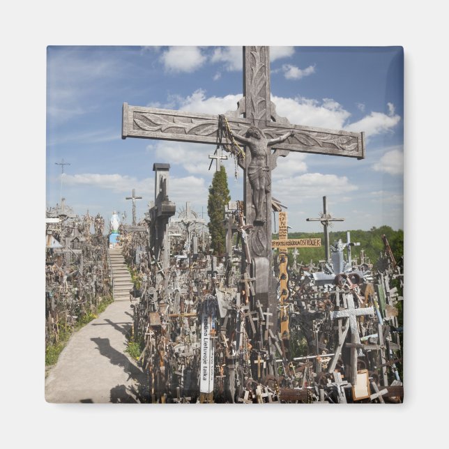 Litauen, centrala Litauen, Siauliai, Backe 5 Magnet (Framsidan)