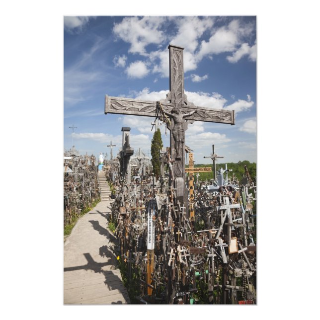 Litauen, Centrala Litauen, Siauliai, Kulle 5 Fototryck (Framsidan)